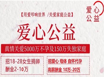 隆化捐卵助孕生子 爱心志愿者招募